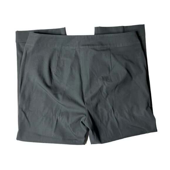 Eileen Fisher Slim Crop Cuffed Pants in Bark Size Small NWT - Picture 5 of 6